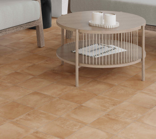 Керамогранит Laparet Klinker Crema структура матовый карвинг (19,6х19,6)